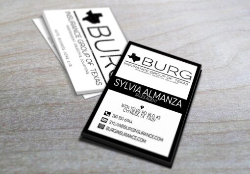 Insurance Business Cards Cypress